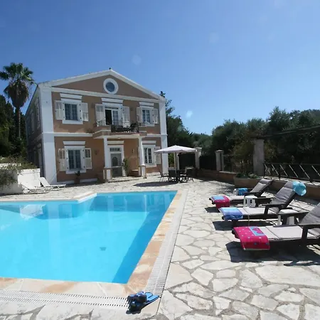 Durrell Corfu Strawberry-pink Villa Perama (Corfu)